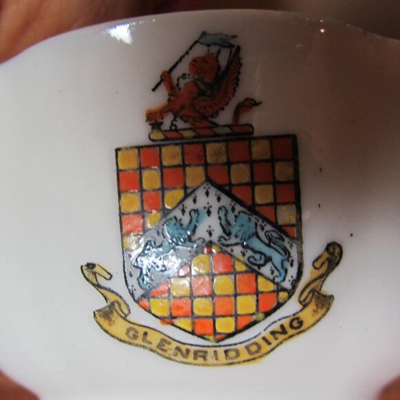 W.H. Goss crested heraldry china vintage Glenridding (GC060 Grace) - Picture 3 of 7